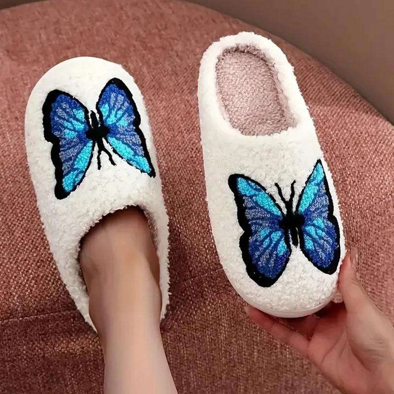 SHAJI 男女兼用ふわふわコットンスリッパ、かわいいリボン - Embroidery Garments のレビューと価格