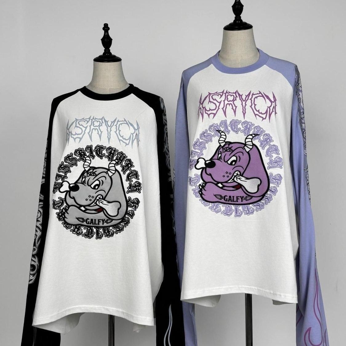 Y2K 日本の原宿ストリートウェアコラボレーション サブカル - Embroidery Cotton Shirt のレビューと価格